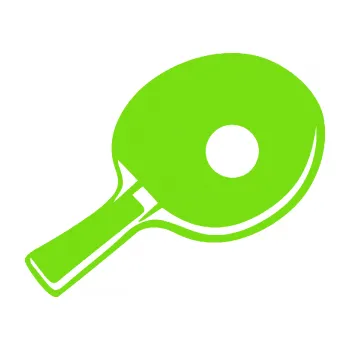 Polep vozidla Ping pong pálka pravá (04 - zelená kawasaki) SAMOLEPKA NA AUTO, NÁLEPKA, FÓLIE, POLEP, TUNING, VLASTNÍ TEXT, TISK, AUTOSAMOLEPKY.cz, POLEPY, OBRÁZEK, LOGO, 3D STICKERS