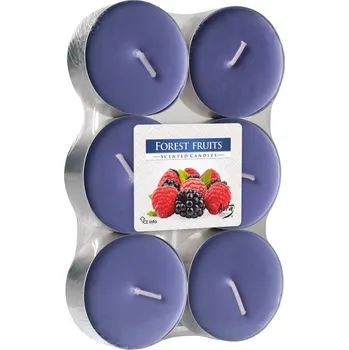 Svíčka Svíčka čajová vonná maxi 6 ks - lesní ovoce