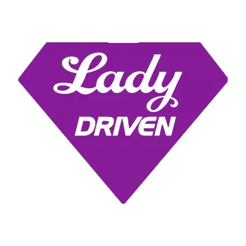 Polep vozidla SAMOLEPKA Lady driven diamant (14 - fialová) NA AUTO, NÁLEPKA, FÓLIE, POLEP, TUNING, VLASTNÍ TEXT, TISK, AUTOSAMOLEPKY.cz, POLEPY, OBRÁZEK, LOGO, SAMOLEPKY