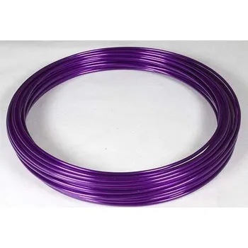 Vázací drát Vázací drátek alu. - 2 mm x 12 m, 100 g, levandulový