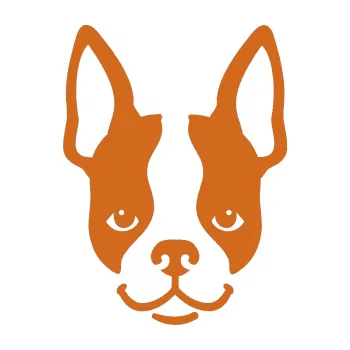 Polep vozidla Pes 066 Bostonský teriér (26 - oříšková) SAMOLEPKA NA AUTO, NÁLEPKA, FÓLIE, POLEP, TUNING, VLASTNÍ TEXT, TISK, AUTOSAMOLEPKY.cz, POLEPY, OBRÁZEK, LOGO, 3D STICKERS