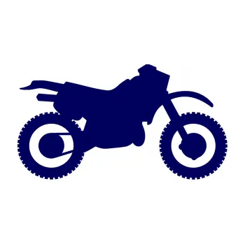 Samolepící dekorace SAMOLEPKA Motorka 003 pravá (23 - tmavě modrá) NA AUTO, NÁLEPKA, FÓLIE, POLEP, TUNING, VLASTNÍ TEXT, TISK, AUTOSAMOLEPKY.cz, POLEPY, OBRÁZEK, LOGO, SAMOLEPKY