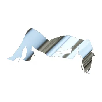 Polep vozidla SAMOLEPKA Erotická žena 035 levá (80 - chrom fólie stříbrná zrcadlová) NA AUTO, NÁLEPKA, FÓLIE, POLEP, TUNING, VLASTNÍ TEXT, TISK, AUTOSAMOLEPKY.cz, POLEPY, OBRÁZEK, LOGO, SAMOLEPKY