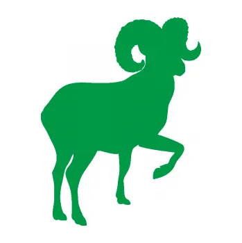 Samolepící dekorace Muflon 002 pravá (12 - zelená) SAMOLEPKA NA AUTO, NÁLEPKA, FÓLIE, POLEP, TUNING, VLASTNÍ TEXT, TISK, AUTOSAMOLEPKY.cz, POLEPY, OBRÁZEK, LOGO, 3D STICKERS