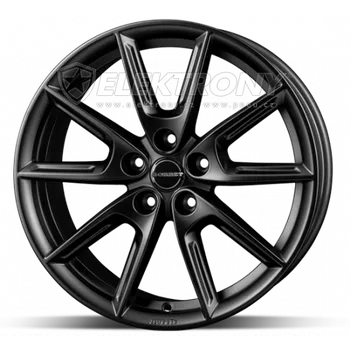 Alu kolo Borbet LX18 Matt Black 8x18 5x114 ET48