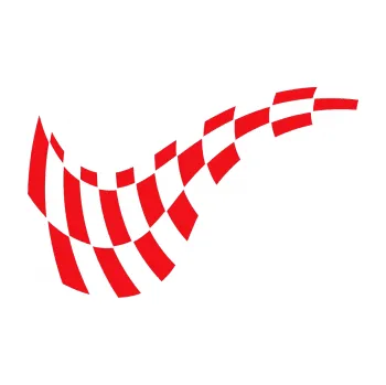 Polep vozidla SAMOLEPKA Šachovnice 036 (10 - červená) NA AUTO, NÁLEPKA, FÓLIE, POLEP, TUNING, VLASTNÍ TEXT, TISK, AUTOSAMOLEPKY.cz, POLEPY, OBRÁZEK, LOGO, SAMOLEPKY