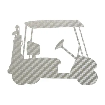 Polep vozidla SAMOLEPKA Golfista 012 pravá vozík (52 - 3D karbon stříbrný) NA AUTO, NÁLEPKA, FÓLIE, POLEP, TUNING, VLASTNÍ TEXT, TISK, AUTOSAMOLEPKY.cz, POLEPY, OBRÁZEK, LOGO, SAMOLEPKY