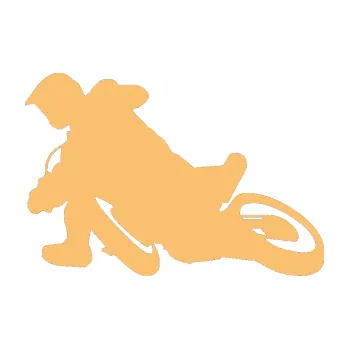 Samolepící dekorace Motorka 039 levá motokros (08 - béžová) SAMOLEPKA NA AUTO, NÁLEPKA, FÓLIE, POLEP, TUNING, VLASTNÍ TEXT, TISK, AUTOSAMOLEPKY.cz, POLEPY, OBRÁZEK, LOGO, 3D STICKERS