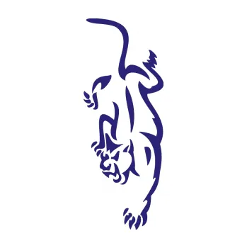 Polep vozidla SAMOLEPKA Panterka levá (22 - střední modrá) NA AUTO, NÁLEPKA, FÓLIE, POLEP, TUNING, VLASTNÍ TEXT, TISK, AUTOSAMOLEPKY.cz, POLEPY, OBRÁZEK, LOGO, SAMOLEPKY