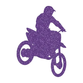 Samolepící dekorace SAMOLEPKA Motorka 014 pravá motokros (87 - Ultra Metalic fialová) NA AUTO, NÁLEPKA, FÓLIE, POLEP, TUNING, VLASTNÍ TEXT, TISK, AUTOSAMOLEPKY.cz, POLEPY, OBRÁZEK, LOGO, SAMOLEPKY