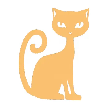 Samolepící dekorace Kočka 009 pravá (08 - béžová) SAMOLEPKA NA AUTO, NÁLEPKA, FÓLIE, POLEP, TUNING, VLASTNÍ TEXT, TISK, AUTOSAMOLEPKY.cz, POLEPY, OBRÁZEK, LOGO, 3D STICKERS