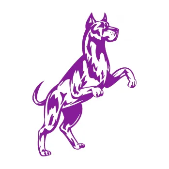 Polep vozidla SAMOLEPKA Pes 040 pravá (14 - fialová) NA AUTO, NÁLEPKA, FÓLIE, POLEP, TUNING, VLASTNÍ TEXT, TISK, AUTOSAMOLEPKY.cz, POLEPY, OBRÁZEK, LOGO, SAMOLEPKY