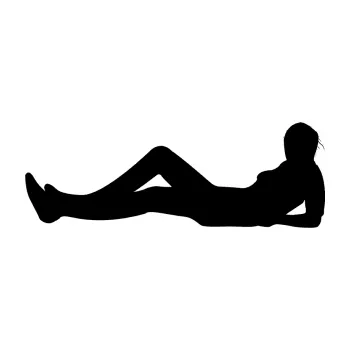 Polep vozidla Erotická žena 045 levá (01 - černá) SAMOLEPKA NA AUTO, NÁLEPKA, FÓLIE, POLEP, TUNING, VLASTNÍ TEXT, TISK, AUTOSAMOLEPKY.cz, POLEPY, OBRÁZEK, LOGO, 3D STICKERS