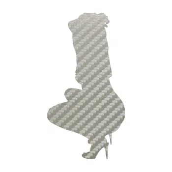 Polep vozidla Erotická žena 031 levá (52 - 3D karbon stříbrný) SAMOLEPKA NA AUTO, NÁLEPKA, FÓLIE, POLEP, TUNING, VLASTNÍ TEXT, TISK, AUTOSAMOLEPKY.cz, POLEPY, OBRÁZEK, LOGO, 3D STICKERS