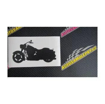 Polep vozidla SAMOLEPKA Motorka 045 levá Harley Davidson (10 - červená) NA AUTO, NÁLEPKA, FÓLIE, POLEP, TUNING, VLASTNÍ TEXT, TISK, AUTOSAMOLEPKY.cz, POLEPY, OBRÁZEK, LOGO, SAMOLEPKY