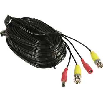 Video kabel BNC+DC Video kabel 18m pro 1 kameru (analog, AHD)