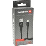 SWISSTEN Datový kabel USB/Lightning, 1m, černý