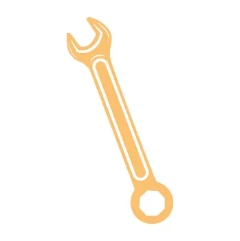 Samolepící dekorace Francouzský klíč levá (08 - béžová) SAMOLEPKA NA AUTO, NÁLEPKA, FÓLIE, POLEP, TUNING, VLASTNÍ TEXT, TISK, AUTOSAMOLEPKY.cz, POLEPY, OBRÁZEK, LOGO, 3D STICKERS