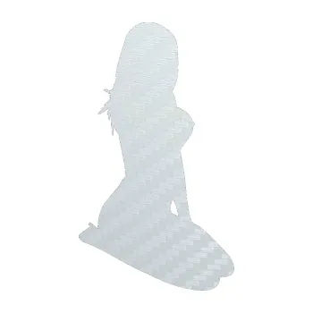 Polep vozidla SAMOLEPKA Erotická žena 032 pravá (51 - 3D karbon bílý) NA AUTO, NÁLEPKA, FÓLIE, POLEP, TUNING, VLASTNÍ TEXT, TISK, AUTOSAMOLEPKY.cz, POLEPY, OBRÁZEK, LOGO, SAMOLEPKY