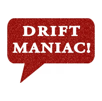 Autodoplněk Samolepka na auto Drift maniac (86 - Ultra Metalic červená) NÁLEPKA, FÓLIE, POLEPY, TUNING, VLASTNÍ TEXT, TISK, AUTOSAMOLEPKY.cz, SAMOLEPKY, OBRÁZEK, LOGO, VÝROBA, PRODEJ