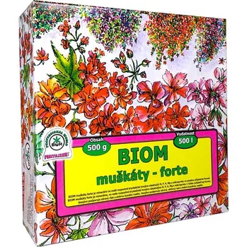 Hnojivo Hnojivo- Biom Muškát forte 500 g"