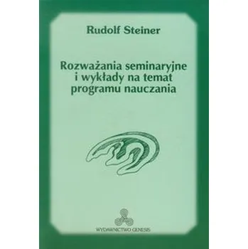 Kniha Rozważania seminaryjne i wykłady na temat - Steiner Rudolf
