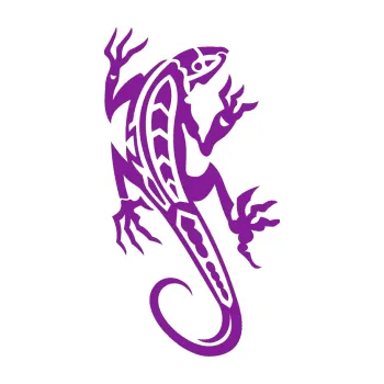 Samolepící dekorace SAMOLEPKA Ještěrka 013 pravá (14 - fialová) NA AUTO, NÁLEPKA, FÓLIE, POLEP, TUNING, VLASTNÍ TEXT, TISK, AUTOSAMOLEPKY.cz, POLEPY, OBRÁZEK, LOGO, SAMOLEPKY