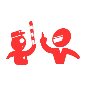 Autodoplněk Samolepka na auto Fuck the police 003 (02 - světle červená) NÁLEPKA, FÓLIE, POLEPY, TUNING, VLASTNÍ TEXT, TISK, AUTOSAMOLEPKY.cz, SAMOLEPKY, OBRÁZEK, LOGO, VÝROBA, PRODEJ