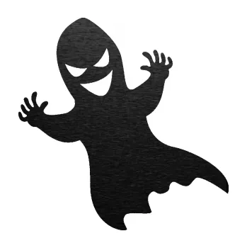 Samolepící dekorace SAMOLEPKA Duch 007 levá (63 - škrábaný kov černý) NA AUTO, NÁLEPKA, FÓLIE, POLEP, TUNING, VLASTNÍ TEXT, TISK, AUTOSAMOLEPKY.cz, POLEPY, OBRÁZEK, LOGO, SAMOLEPKY