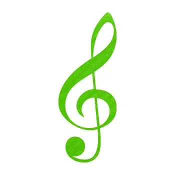 Samolepící dekorace SAMOLEPKA Houslový klíč 001 (58 - 3D karbon zelený kawasaki) NA AUTO, NÁLEPKA, FÓLIE, POLEP, TUNING, VLASTNÍ TEXT, TISK, AUTOSAMOLEPKY.cz, POLEPY, OBRÁZEK, LOGO, SAMOLEPKY