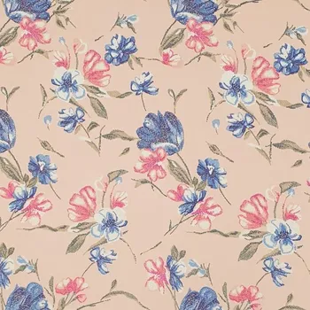 Šatovka broskvová, květinový vzor, š.145