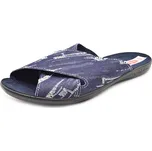 Pánské domácí pantofle ROGALLO 24692 modrá vel. 40