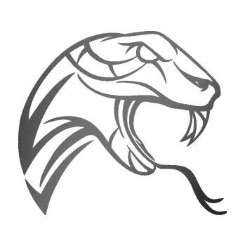 Samolepící dekorace Cobra 002 pravá (41 - grafitová metalíza) SAMOLEPKA NA AUTO, NÁLEPKA, FÓLIE, POLEP, TUNING, VLASTNÍ TEXT, TISK, AUTOSAMOLEPKY.cz, POLEPY, OBRÁZEK, LOGO, 3D STICKERS