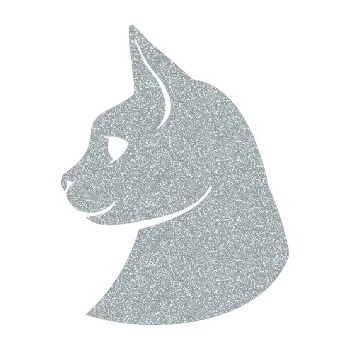 Samolepící dekorace SAMOLEPKA Kočka 006 levá (91 - Ultra Metalic stříbrná metalíza) NA AUTO, NÁLEPKA, FÓLIE, POLEP, TUNING, VLASTNÍ TEXT, TISK, AUTOSAMOLEPKY.cz, POLEPY, OBRÁZEK, LOGO, SAMOLEPKY