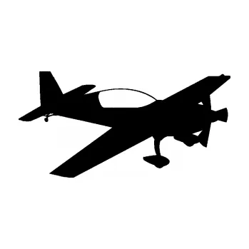 Polep vozidla SAMOLEPKA Letadlo 016 pravá (01 - černá) NA AUTO, NÁLEPKA, FÓLIE, POLEP, TUNING, VLASTNÍ TEXT, TISK, AUTOSAMOLEPKY.cz, POLEPY, OBRÁZEK, LOGO, SAMOLEPKY