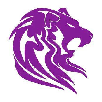 Polep vozidla SAMOLEPKA Lev 002 pravá (14 - fialová) NA AUTO, NÁLEPKA, FÓLIE, POLEP, TUNING, VLASTNÍ TEXT, TISK, AUTOSAMOLEPKY.cz, POLEPY, OBRÁZEK, LOGO, SAMOLEPKY