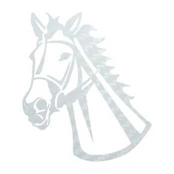 Samolepící dekorace SAMOLEPKA Kůň 044 levá (51 - 3D karbon bílý) NA AUTO, NÁLEPKA, FÓLIE, POLEP, TUNING, VLASTNÍ TEXT, TISK, AUTOSAMOLEPKY.cz, POLEPY, OBRÁZEK, LOGO, SAMOLEPKY