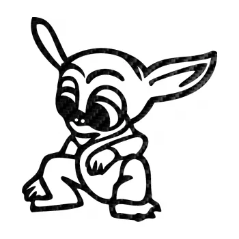 Samolepicí dekorace na vozidlo Číman levá (50 - 3D karbon černý) SAMOLEPKA NA AUTO, NÁLEPKA, FÓLIE, POLEP, TUNING, VLASTNÍ TEXT, TISK, AUTOSAMOLEPKY.cz, POLEPY, OBRÁZEK, LOGO, 3D STICKERS