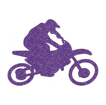 Samolepící dekorace SAMOLEPKA Motorka 031 pravá motokros (87 - Ultra Metalic fialová) NA AUTO, NÁLEPKA, FÓLIE, POLEP, TUNING, VLASTNÍ TEXT, TISK, AUTOSAMOLEPKY.cz, POLEPY, OBRÁZEK, LOGO, SAMOLEPKY