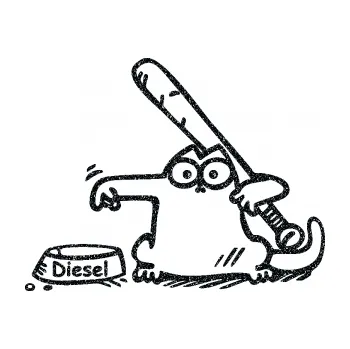 Samolepicí dekorace na vozidlo Dolej diesel 002 levá (85 - Ultra Metalic černá) SAMOLEPKA NA AUTO, NÁLEPKA, FÓLIE, POLEP, TUNING, VLASTNÍ TEXT, TISK, AUTOSAMOLEPKY.cz, POLEPY, OBRÁZEK, LOGO, 3D STICKERS