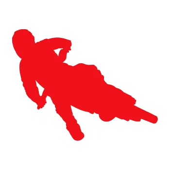 Samolepící dekorace SAMOLEPKA Motorka 023 pravá motokros (10 - červená) NA AUTO, NÁLEPKA, FÓLIE, POLEP, TUNING, VLASTNÍ TEXT, TISK, AUTOSAMOLEPKY.cz, POLEPY, OBRÁZEK, LOGO, SAMOLEPKY