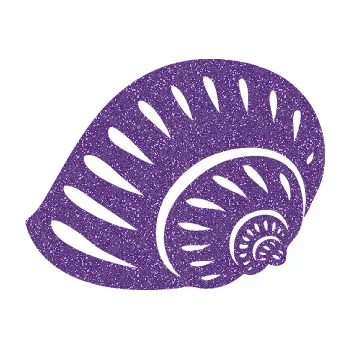 Samolepící dekorace SAMOLEPKA Mušle 004 levá ulita (87 - Ultra Metalic fialová) NA AUTO, NÁLEPKA, FÓLIE, POLEP, TUNING, VLASTNÍ TEXT, TISK, AUTOSAMOLEPKY.cz, POLEPY, OBRÁZEK, LOGO, SAMOLEPKY