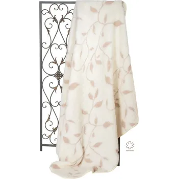 deka Deka 140x200cm z ovčí vlny Loop, dekor listy, Barevné varianty Dekor listy, Velikosti 140x200cm 200-100-00097