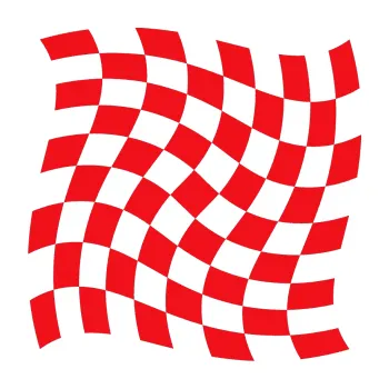 Polep vozidla SAMOLEPKA Šachovnice 042 (10 - červená) NA AUTO, NÁLEPKA, FÓLIE, POLEP, TUNING, VLASTNÍ TEXT, TISK, AUTOSAMOLEPKY.cz, POLEPY, OBRÁZEK, LOGO, SAMOLEPKY