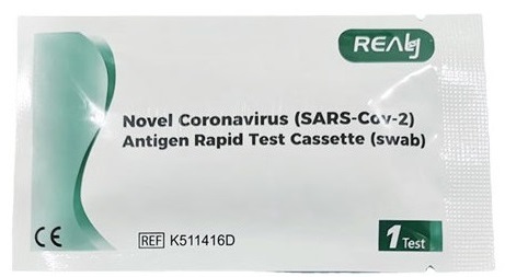 Realy Tech Sars-CoV-2 Antigen Rapid Test výtěrový, 1 ks od 54 Kč - Zbozi.cz