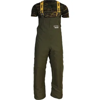 Rybářské oblečení VASS nepromokavé kalhoty s kšandami VASS-TEX 175 Khaki Velikost: XXL