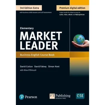 Cizí jazyk Market Leader 3e Extra Elementary Student's Book & eBook with Online Practice, Digital Resources & DVD Pack - Cotton, David a Falvey, David a Kent, Simon a O'Driscoll, Nina
