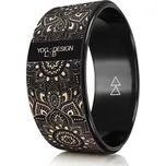 Yoga Design Lab Yoga Wheel Mandala černá