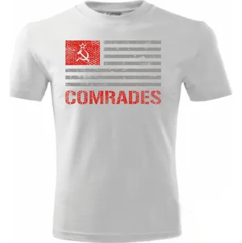 Pánské tričko STRIKER Tričko comrades Barva: Bílá, Velikost: XXL