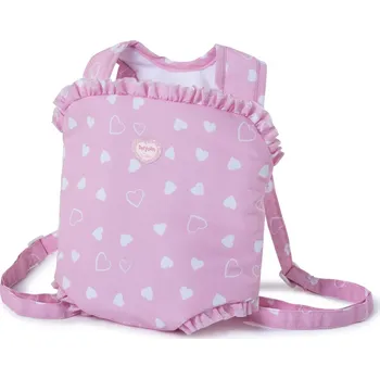 Kočárek pro panenku "Klokanka" pro malé maminky od firmy Berjuan - Nina ze Španělska (Pro děti od 3 let)